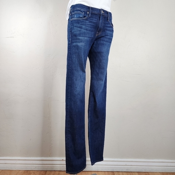 FRAME Denim L'Homme Straight Leg Jeans in Niagra Wash Size 31 - Picture 6 of 14